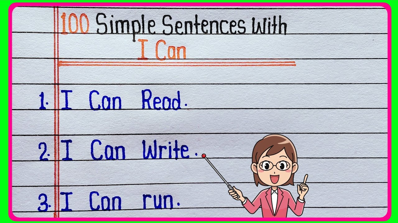 Simple Sentences With 