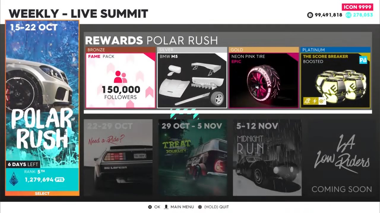 THE CREW2|POLAR RUSH|PLATINUM GUIDE,SUMMIT & GAMEPLAY