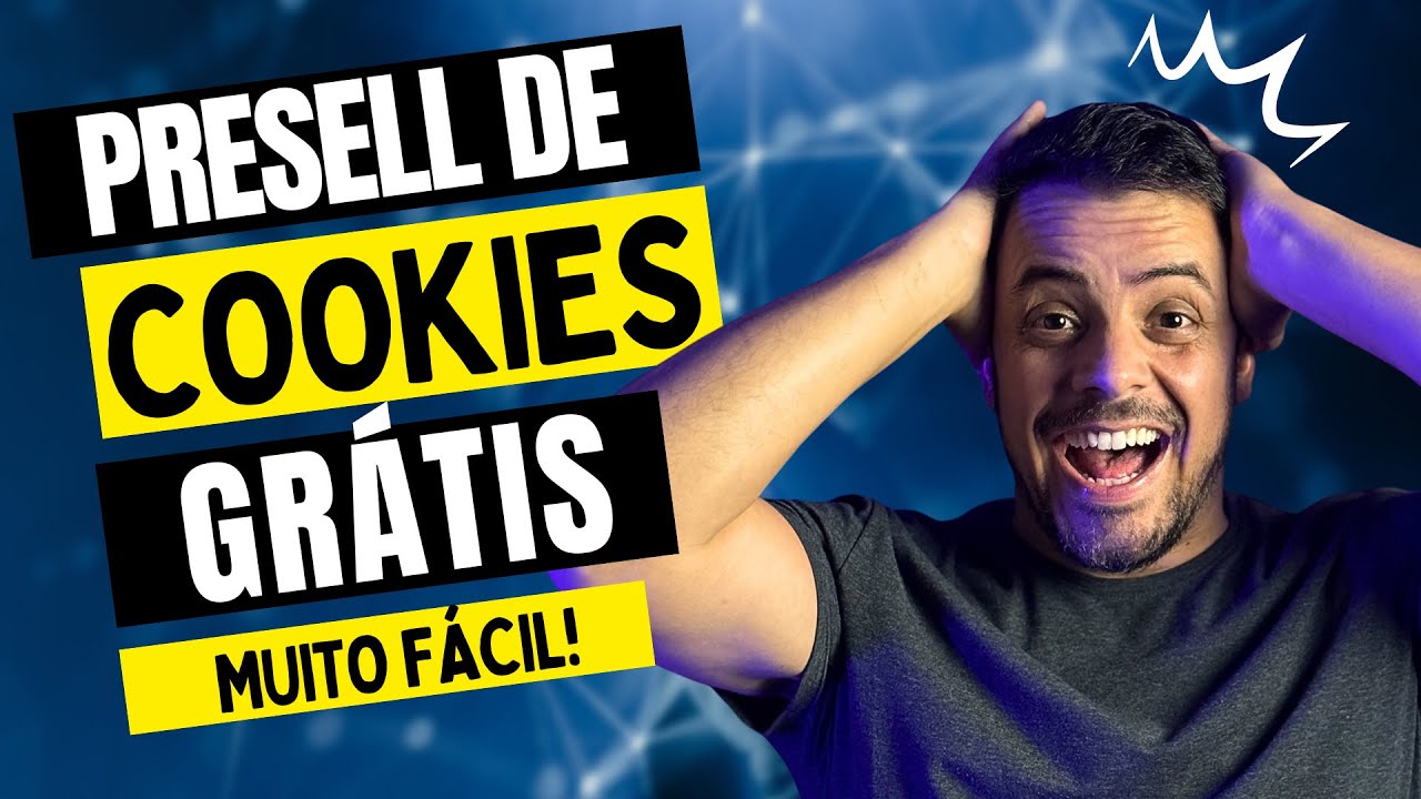Como Fazer uma Presell de Cookies 100% GR&Aacute;TIS e ANTIFUGA [Gringa e Brasil]