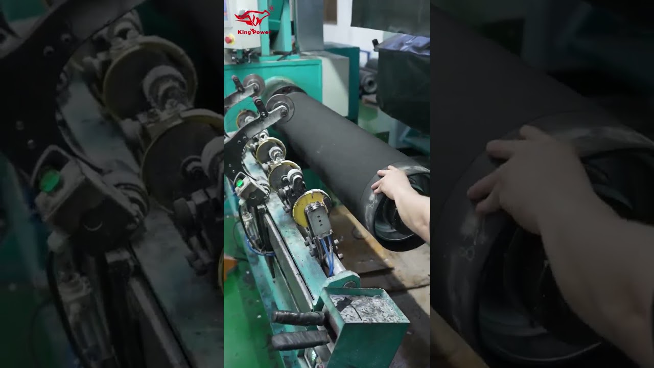Rubber Belt Manufacturing Process | Factory Production#automobile #factory #manufacturing