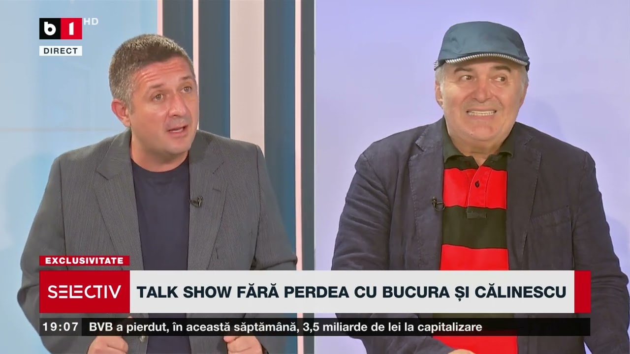 SELECTIV. TALK SHOW FĂRĂ PERDEA CU BUCURA ȘI CĂLINESCU (FLORIN). ROMÂNII ÎN DIRECT LA SELECTIV P2/2