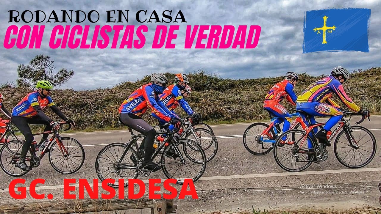 CICLISTAS DE SIEMPRE. Rodando en casa con el GC Ensidesa (Avilés)