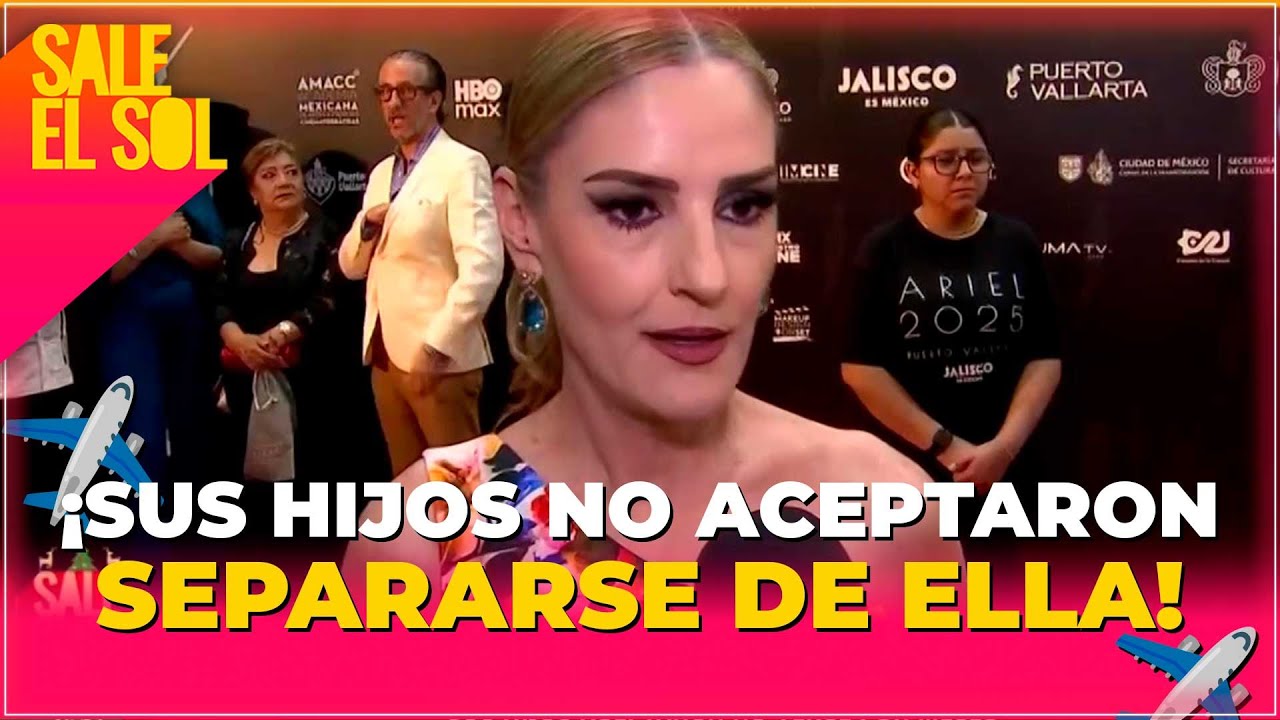 &iexcl;Chantal Andere se ALEJ&Oacute; de sus hijos para participar en VELVET! | Sale el Sol
