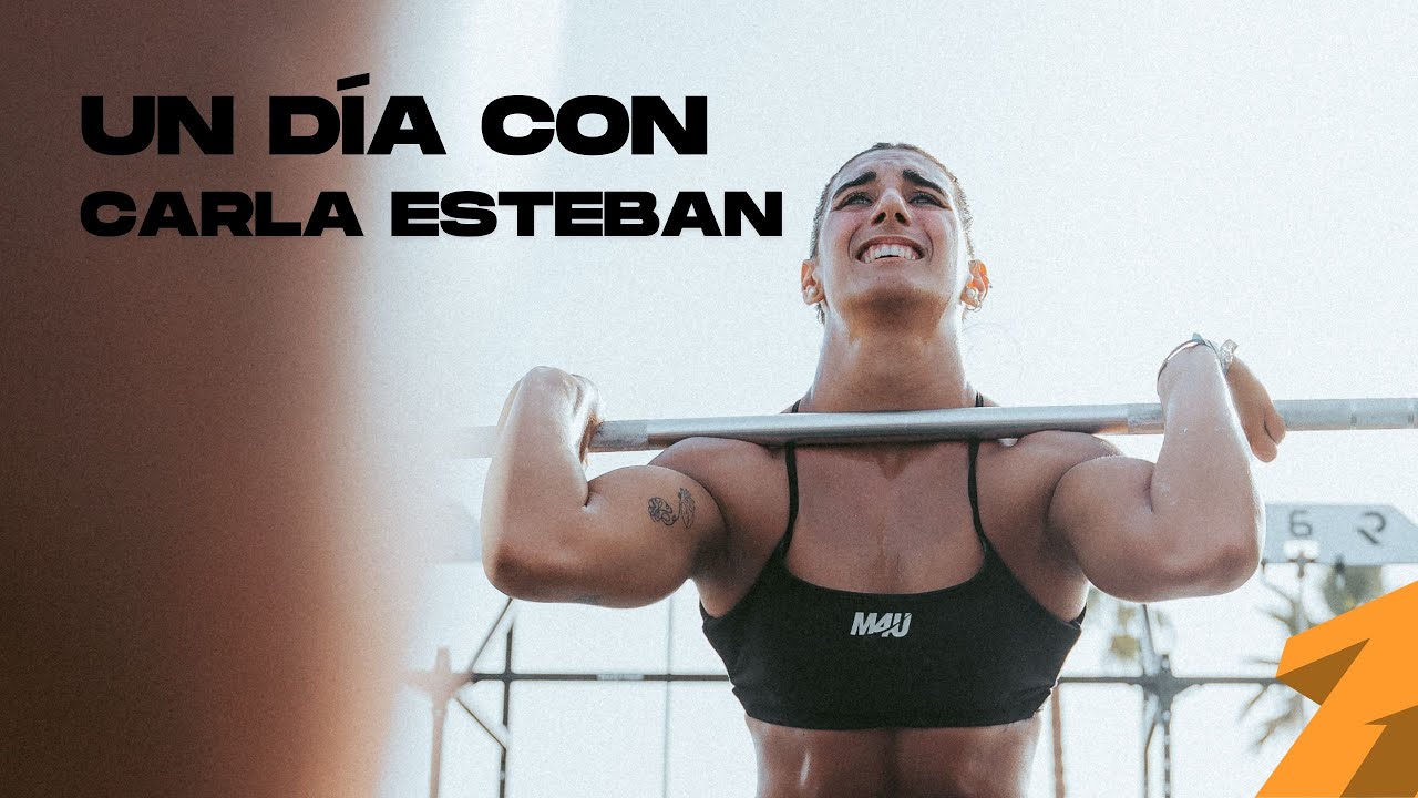UN DÍA DE ENTRENO CON CARLA ESTEBAN 😍​ Atleta de 77 Feet Training