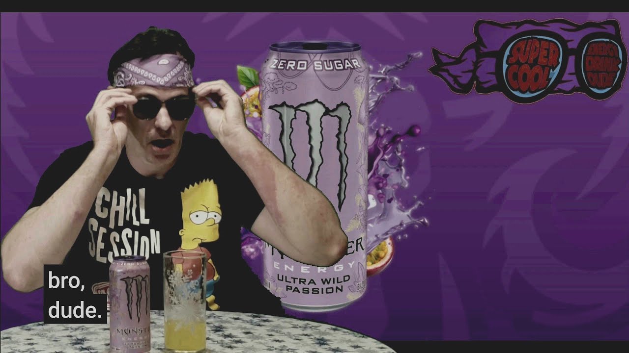 MONSTER ENERGY ULTRA WILD PASSION