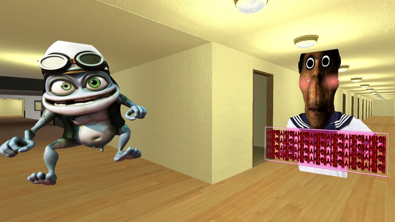 POV CRAZY FROG VS CUTE OBUNGA GMOD #garrysmod100k  #Nextbots
