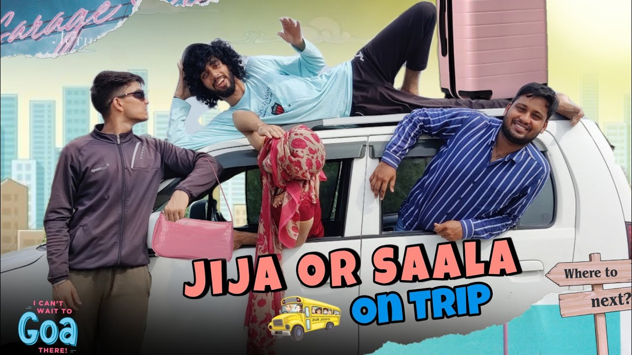 Jija OR Saala on Road Trip | Born2live | B2l | Comedy Video