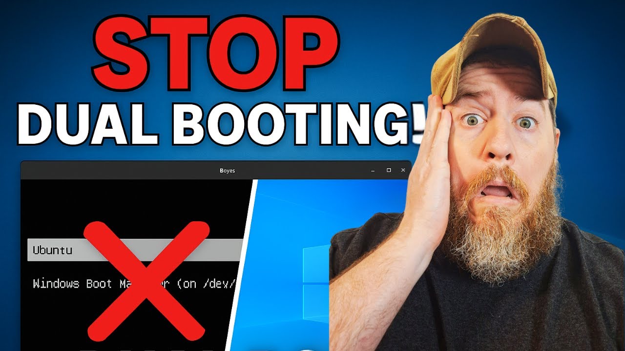 Запуск Windows на Linux без двойной загрузки (ПРОСТОЙ метод!)