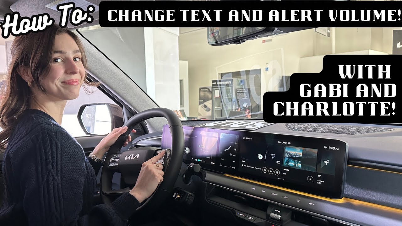 Как настроить громкость текстовых и голосовых оповещений — Kia Class