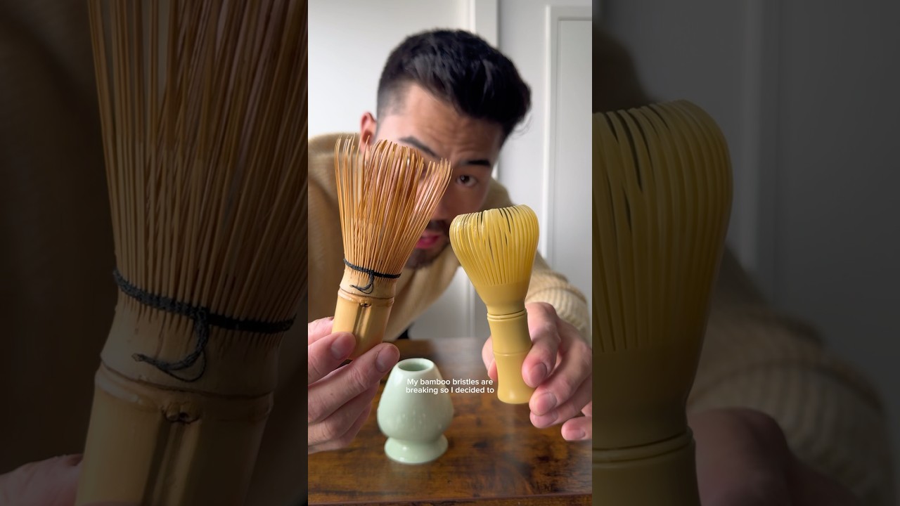 Plastic vs. bamboo matcha whisk. What&rsquo;s better?