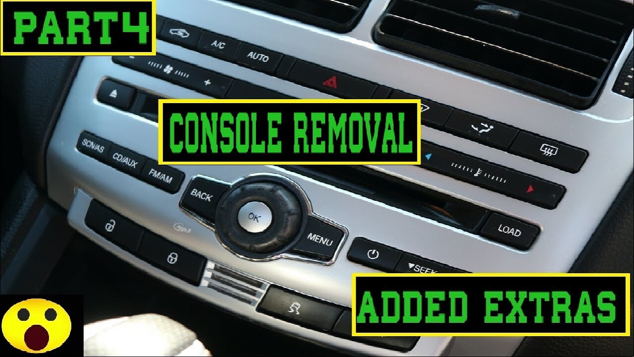 ( Часть 4 ) СНЯТИЕ КОНСОЛИ FG FORD UTE С НЕКОТОРЫМИ ДОБАВЛЕННЫМИ ДОПОЛНИТЕЛЬНЫМИ ЭЛЕМЕНТАМИ.