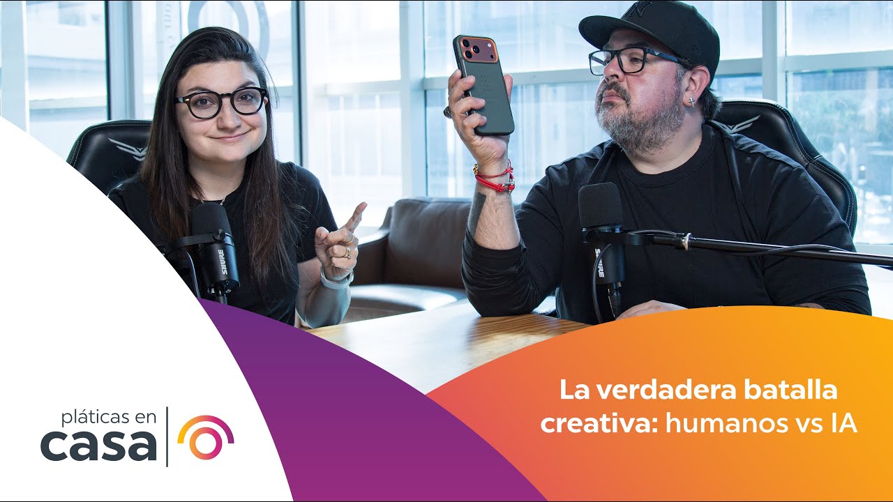 Pláticas en Casa Ep. 92  - La verdadera batalla creativa: humanos vs IA