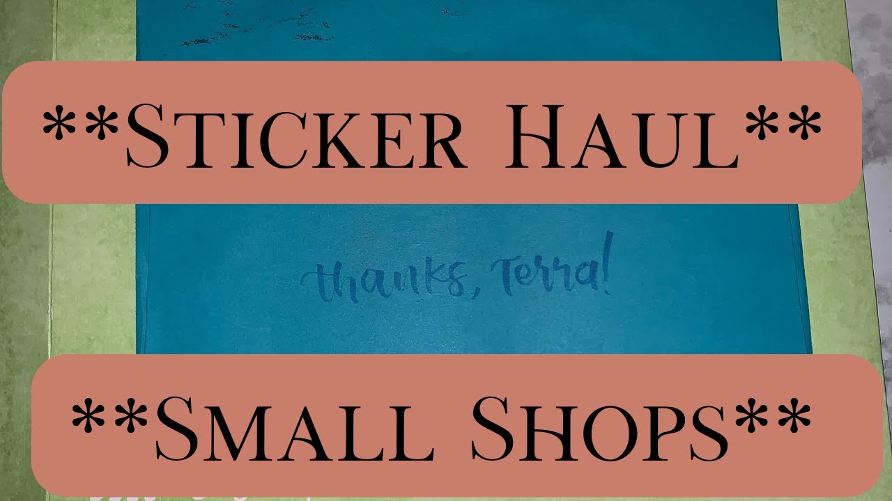 ✨Sticker Haul & Shop Support! | PlanIt Darbi & Fern Creek Stickers (Going Out of Business Sale!) ✨