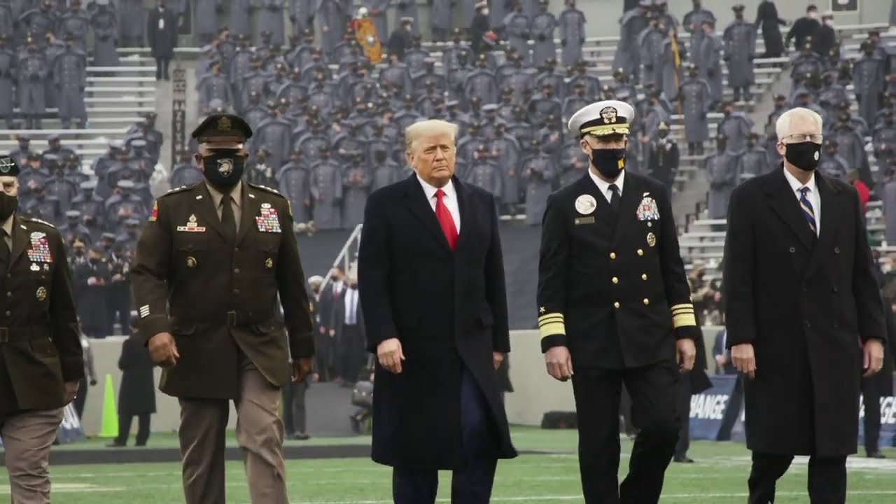 President Donald J. Trump Attends the 2020 Army Navy Game