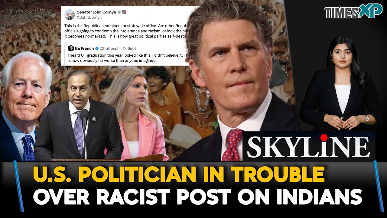 US Politician Faces Backlash Over Racist Posts Targeting Indian Students in Texas| Indians In US