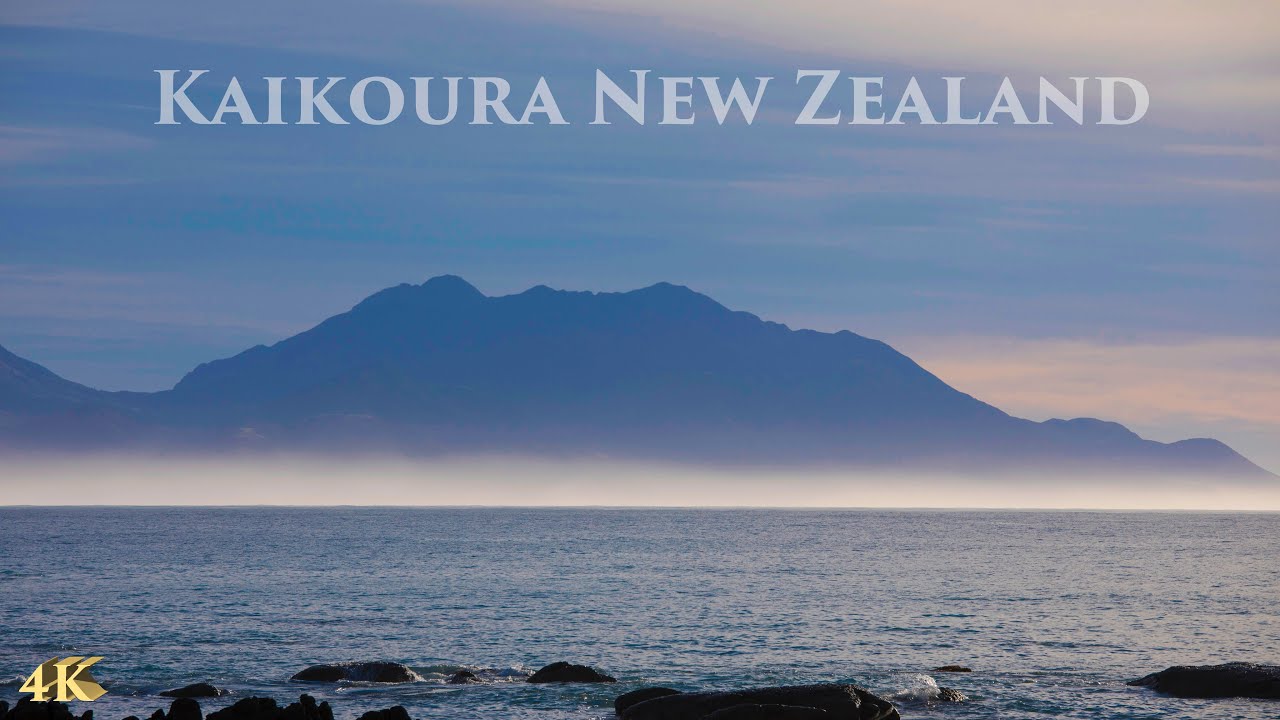 Driving Kaikoura South Island New Zealand | Town Centre | Coastal drive | New Zealand Tour 4K 2021
