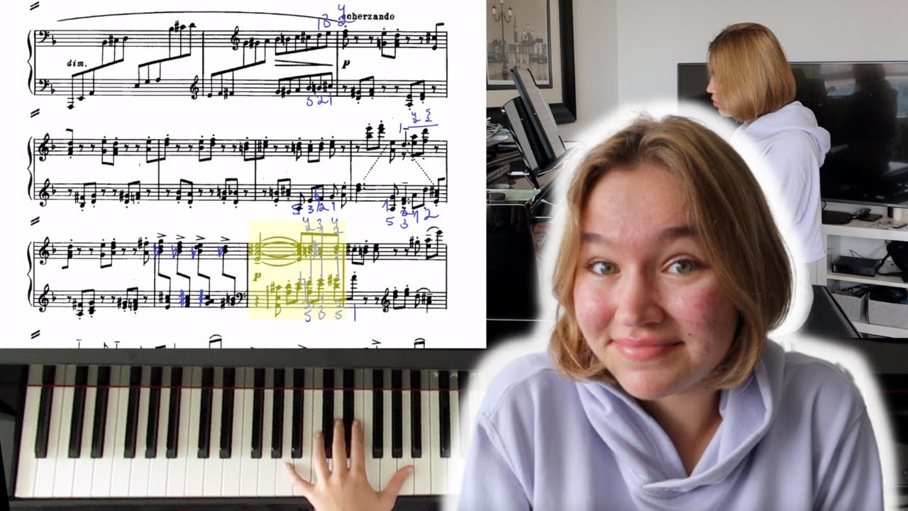 LEARNING THE FIRST MOVEMENT OF RACH 3 | PRACTICE VLOGS
