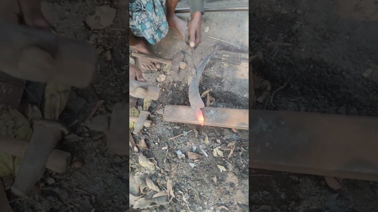 “Hand Tractor er Fal Diye Boti Banano 😱 | Desi Jugad Workshop”|| হ্যান্ড ট্রাক্টর এর ফাল দিয়ে বঠি 