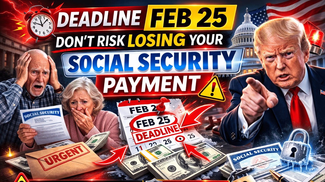 Deadline Feb 25: Don&rsquo;t Risk Losing Your Social Security Payment