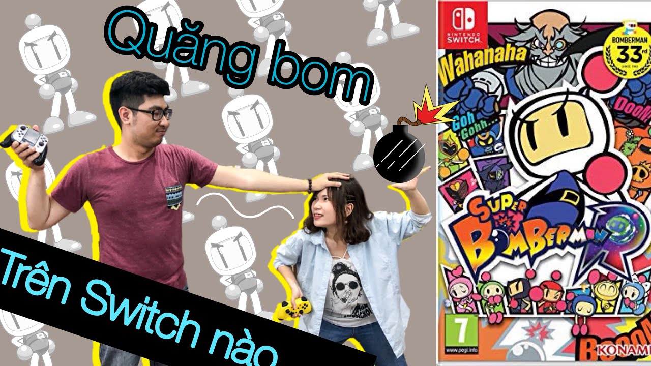 Chơi đặt bom trên Nintendo Switch với nShop  - Super Bomberman R