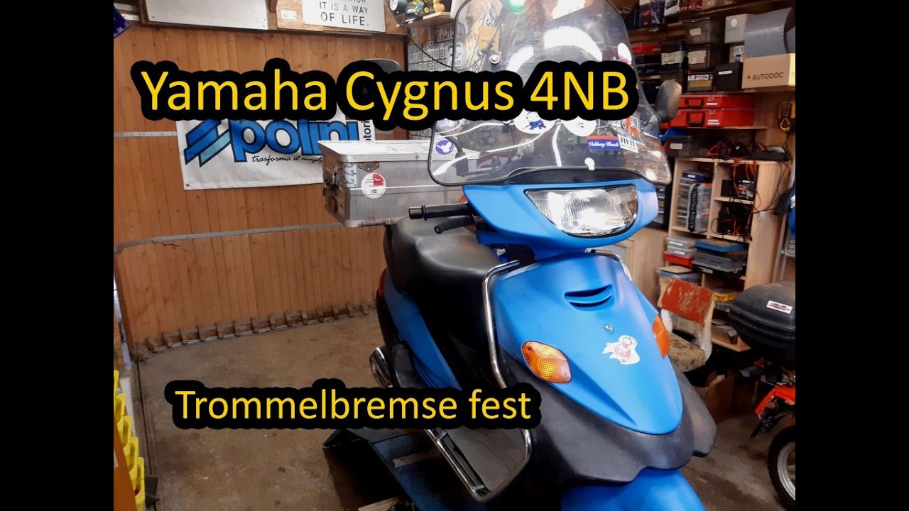 Yamaha XC125T Cygnus 4NB | Roller Trommelbremse fest