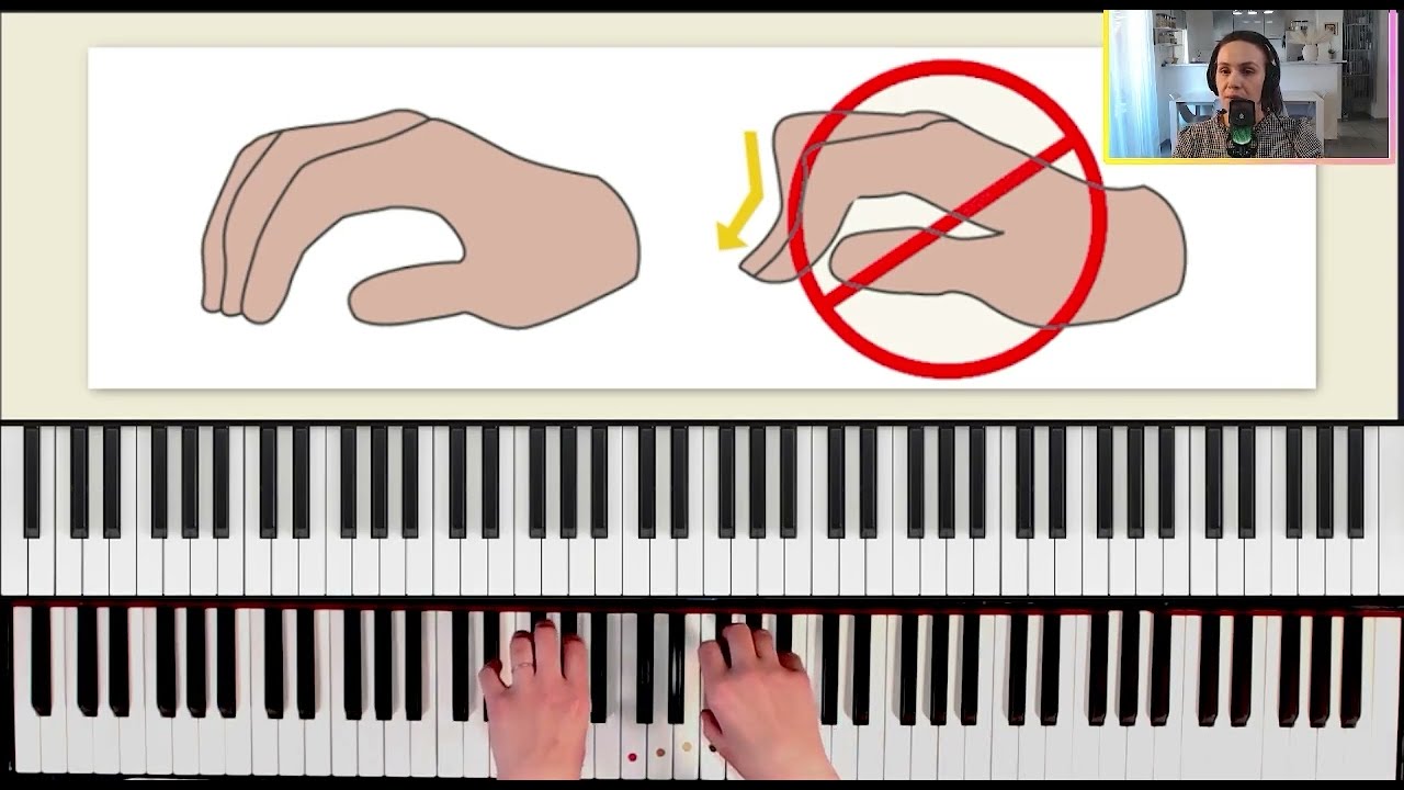 Apprendre le piano : La gestion des doigts et la position de la main sur le clavier