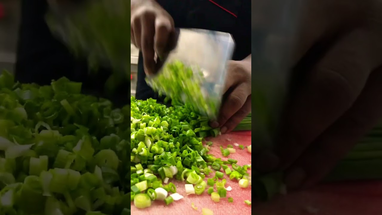 Spring onion cutting style 🔪 #viral #trending #trendingshorts #views #chef #vegetables