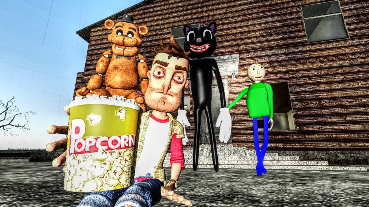 Two Salesmen Tried to Sell Me Fake Insurance and A Cartoon Cat in Gmod?! (Garry's Mod)