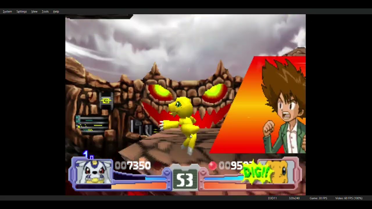 gabumon vs agumon digimon rumble arena 1