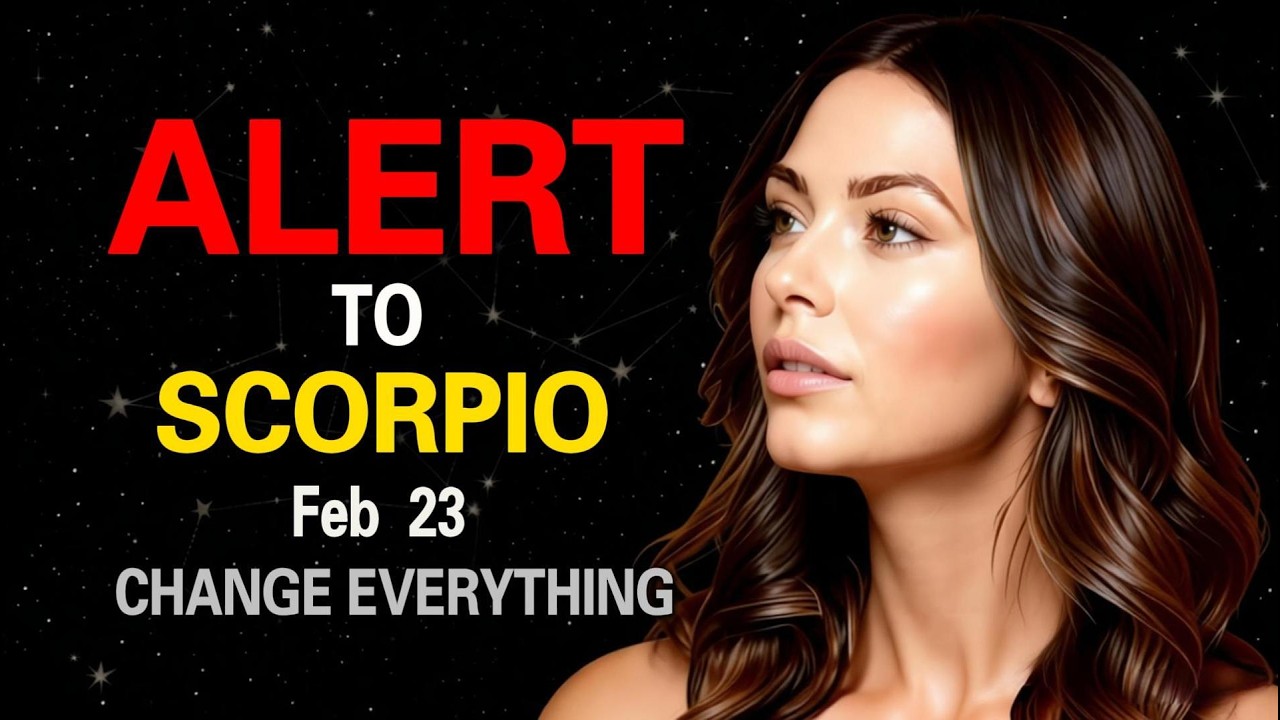 Scorpio: This Cosmic Window On Feb 23 Will Change Everything