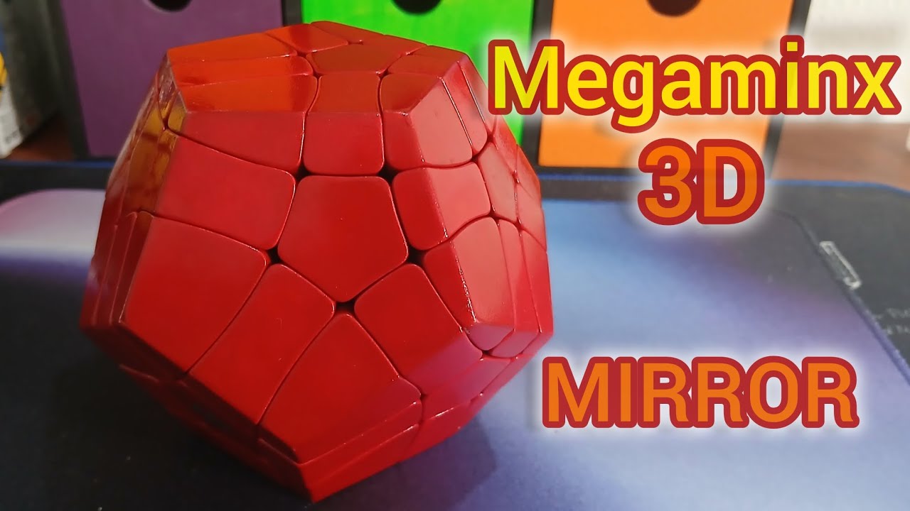 Megaminx Mirror, Acabado de lujo en 3D