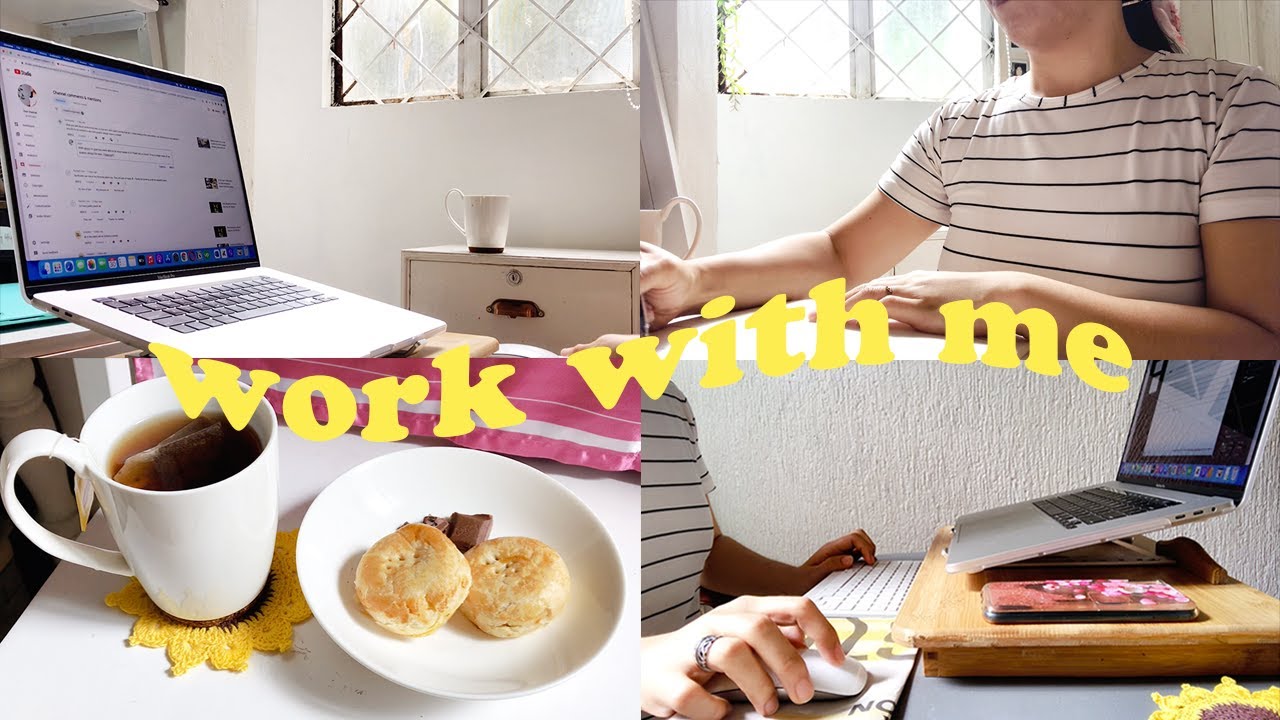 a day in the life of a graphic designer | morning routine, design a habit tracker, silent vlog