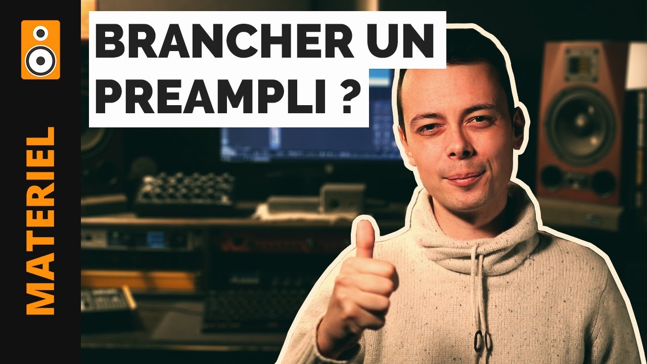 Comment Brancher un Préampli Micro sur une Interface Audio / Carte Son ?