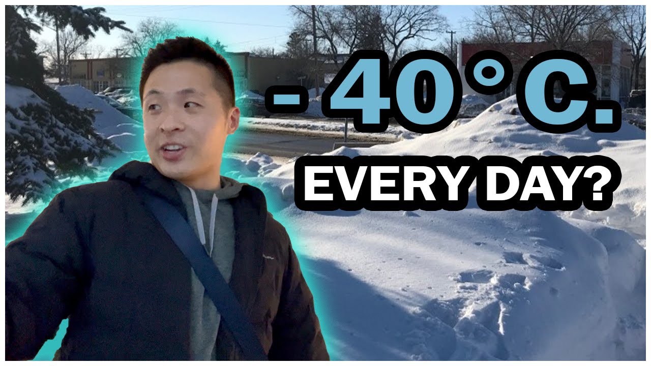What Does Winter Look Like in Winnipeg, Manitoba | Canadian Weather Vlog
