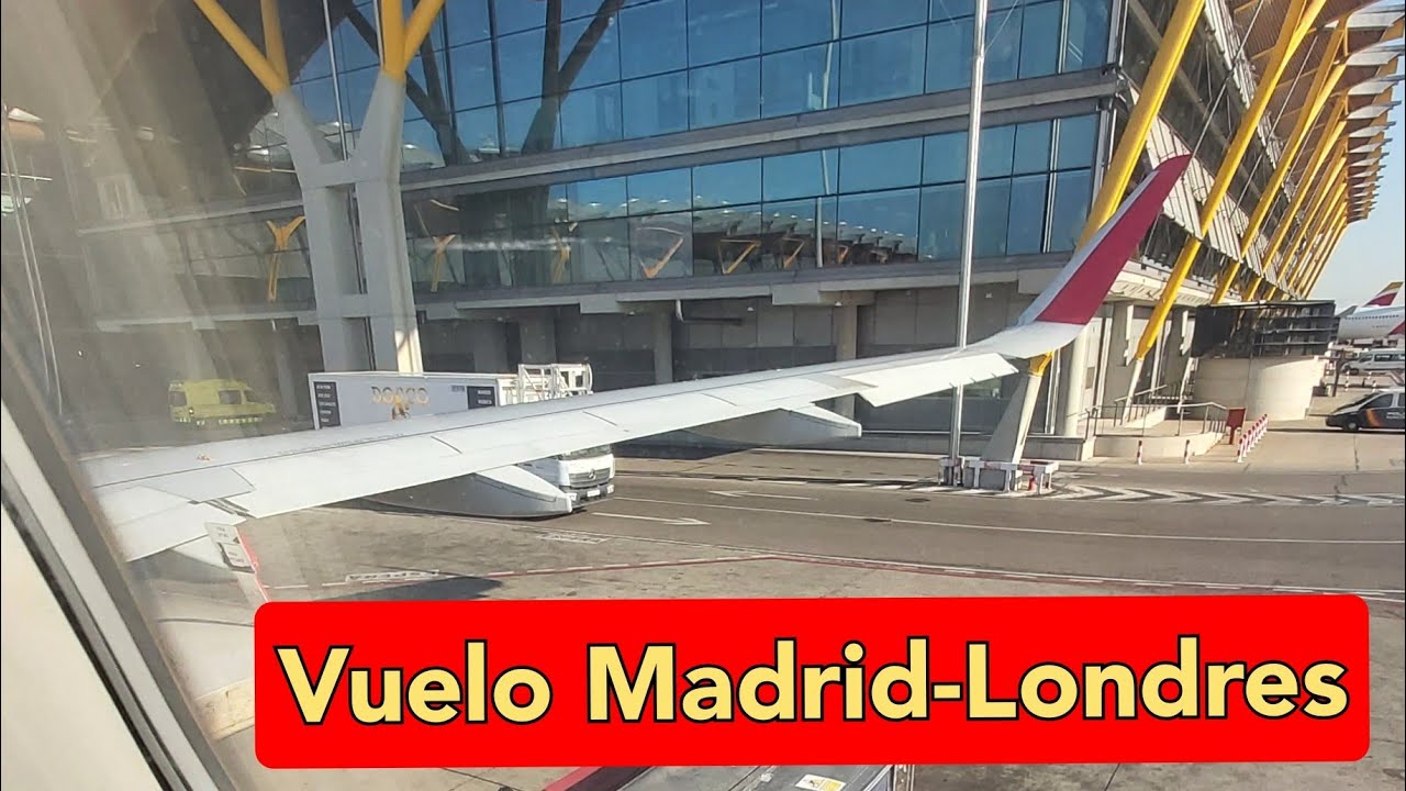 Vuelo de Madrid a Londres