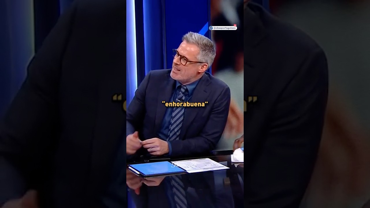 Time to work on your Spanish, Jamie 🇪🇸😂 | UCL Today | CBS Sports Golazo