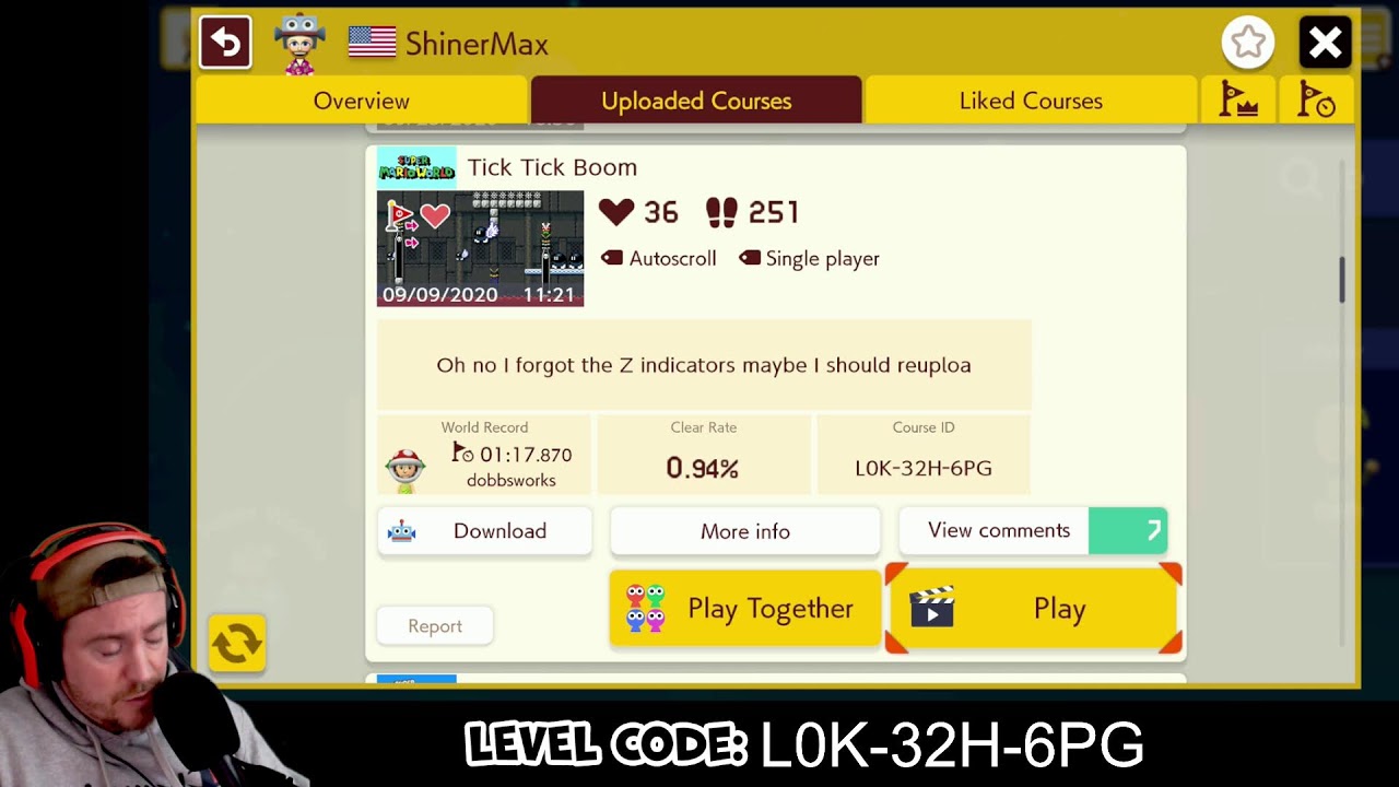Endless Expert! (57 Lives | 1,337 Clears) Family Friendly Mario Maker 2 | Nintendo Switch 2