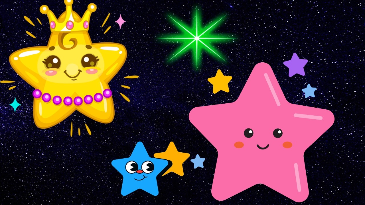 ✨Twinkle Twinkle Little Star 🌙 | Best Nursery Rhyme | Calming Lullaby 4 babies & toddlers