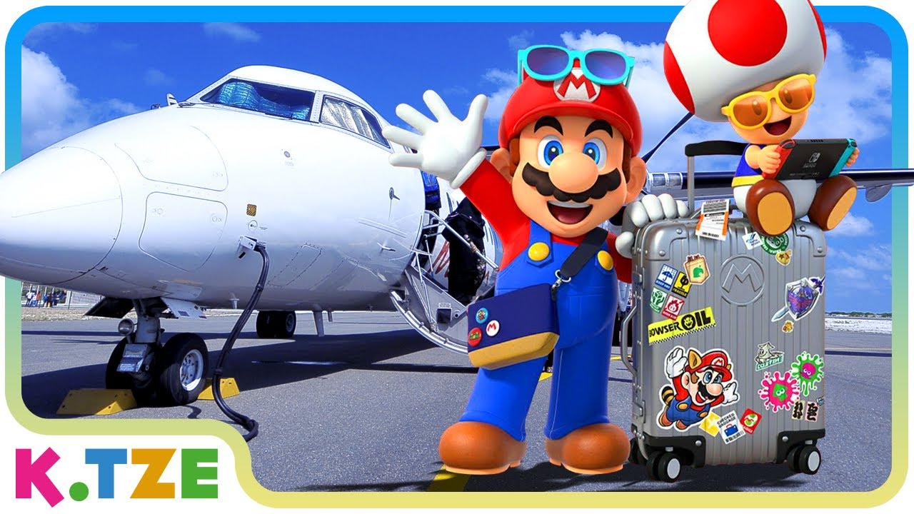Mario fliegt in den URLAUB ✈️😍 Super Mario Odyssey Story