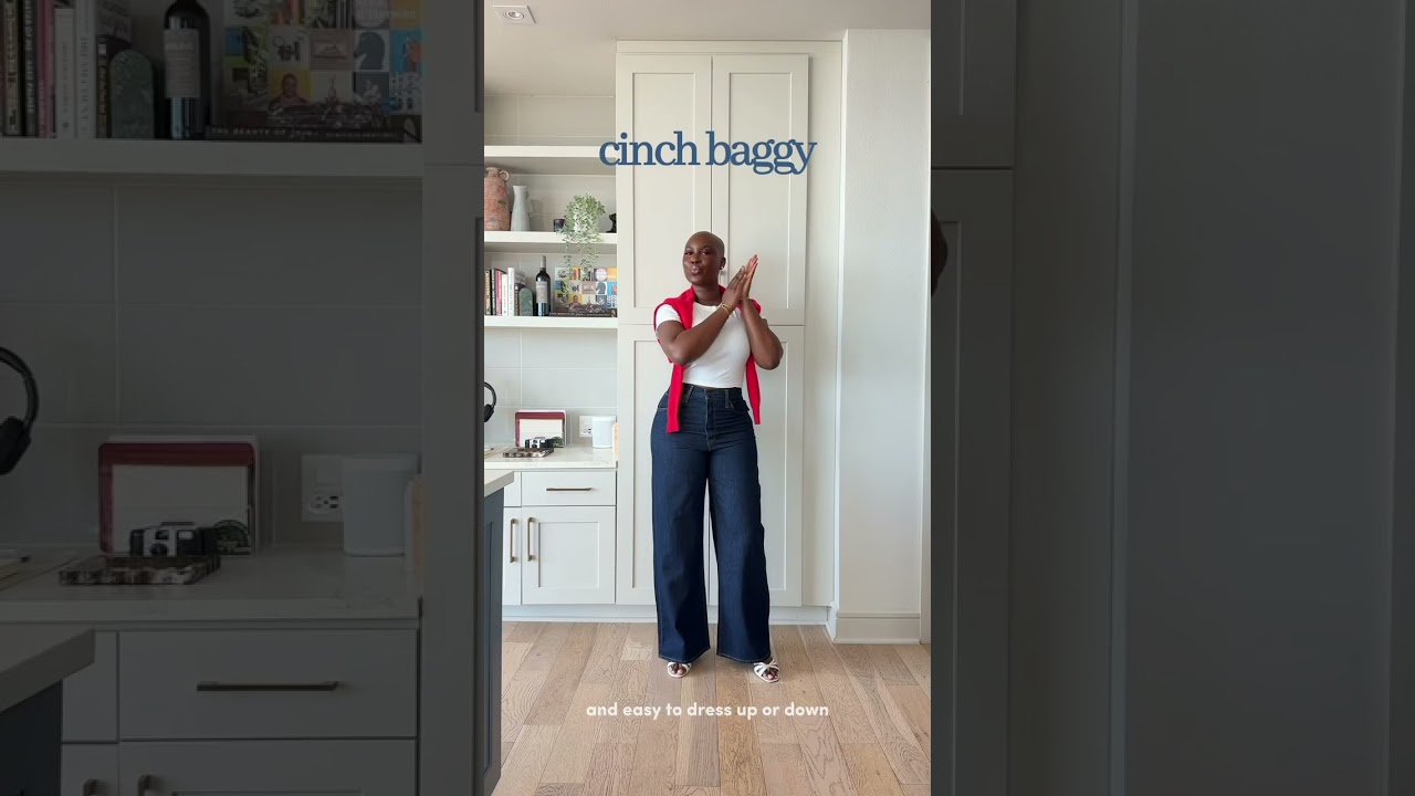 Finally, jeans that fit my waist 😌👖 I styled all three from the Cinch denim: Baggy, Barrel, and