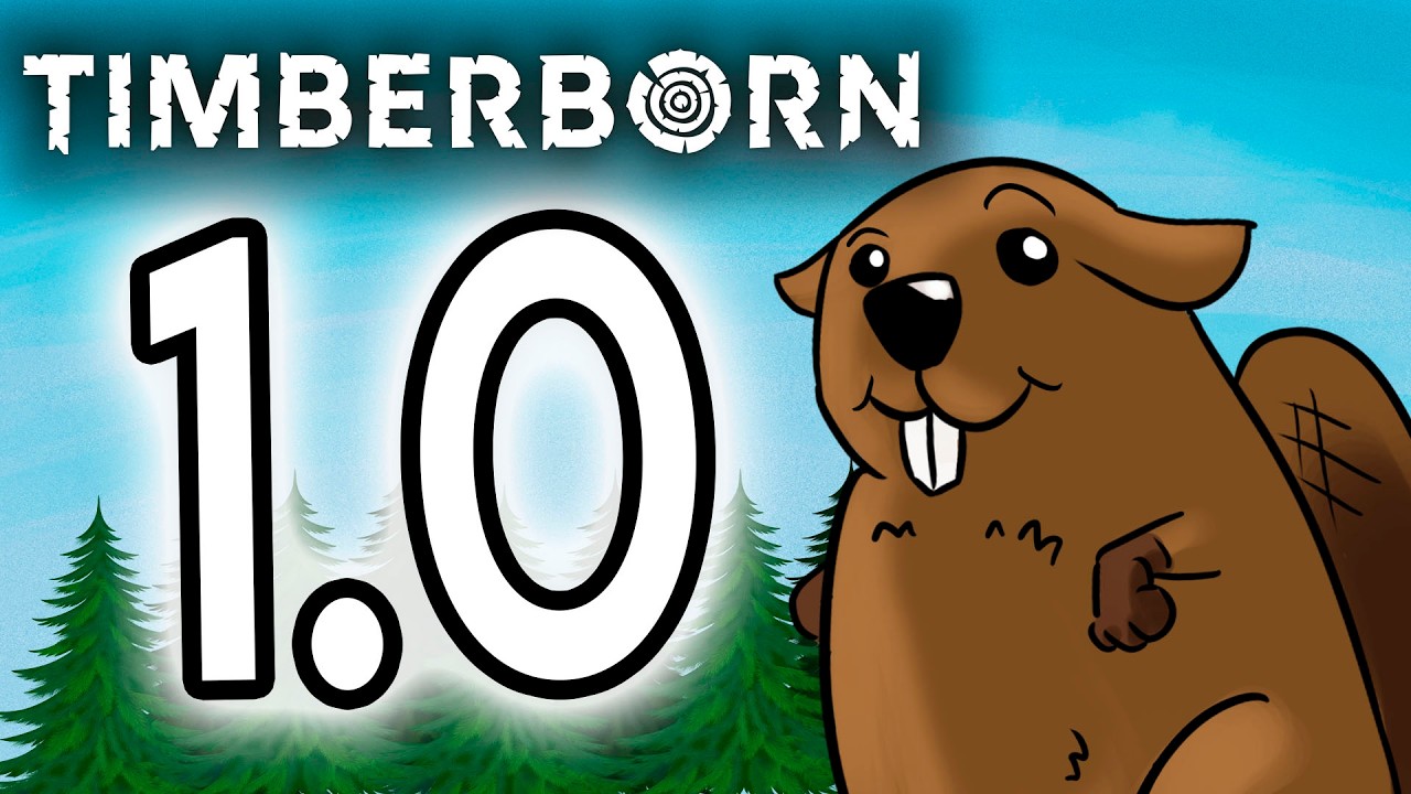 LANÇOU A 1.0!!! Castores Contra a Pressão do Fim do Mundo! | Timberborn Chrastogrado #01