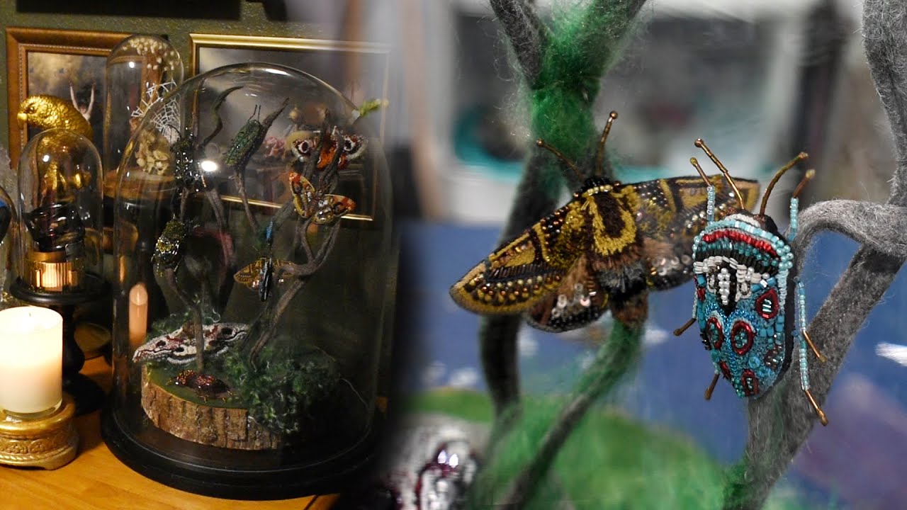 Making a Brooch Terrarium // A Museum Inspired Display