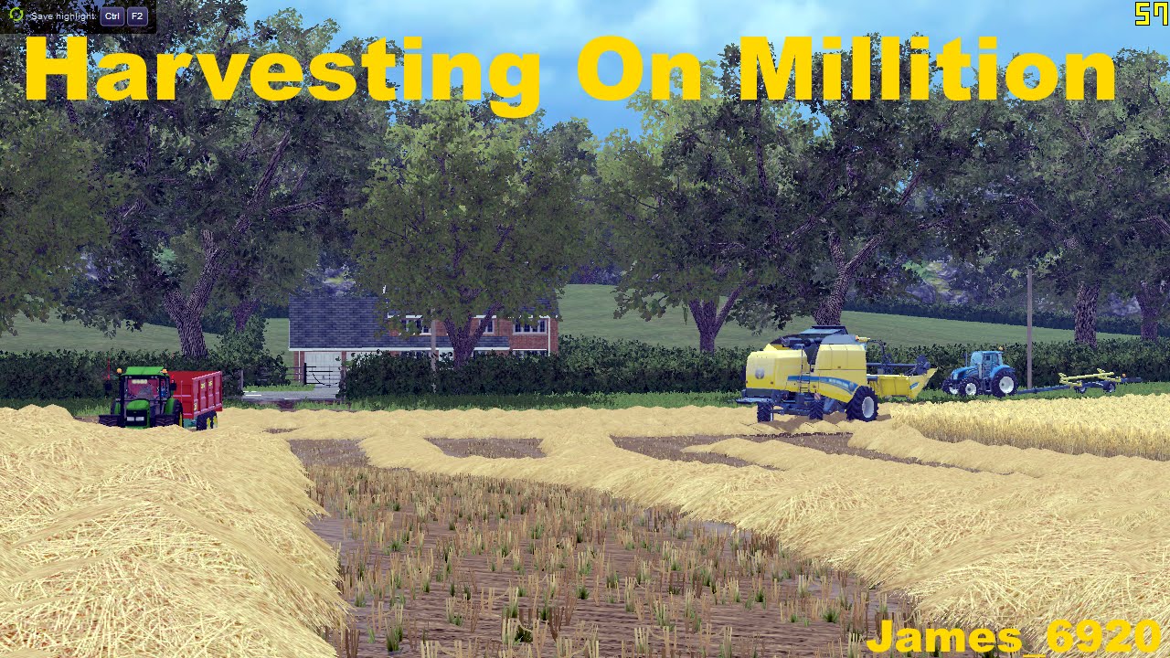 Harvesting On Middleton Farm - FS2015