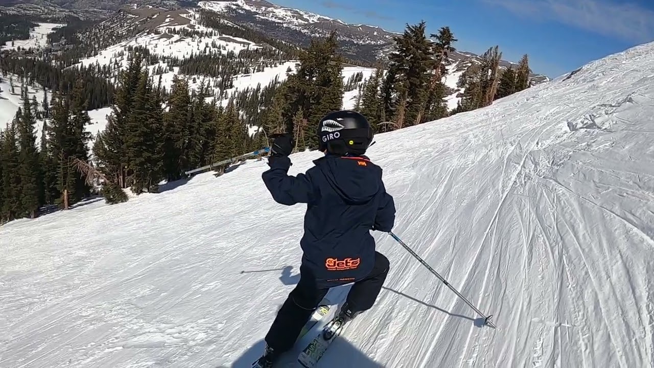 Kirkwood - skiing One Man Chute