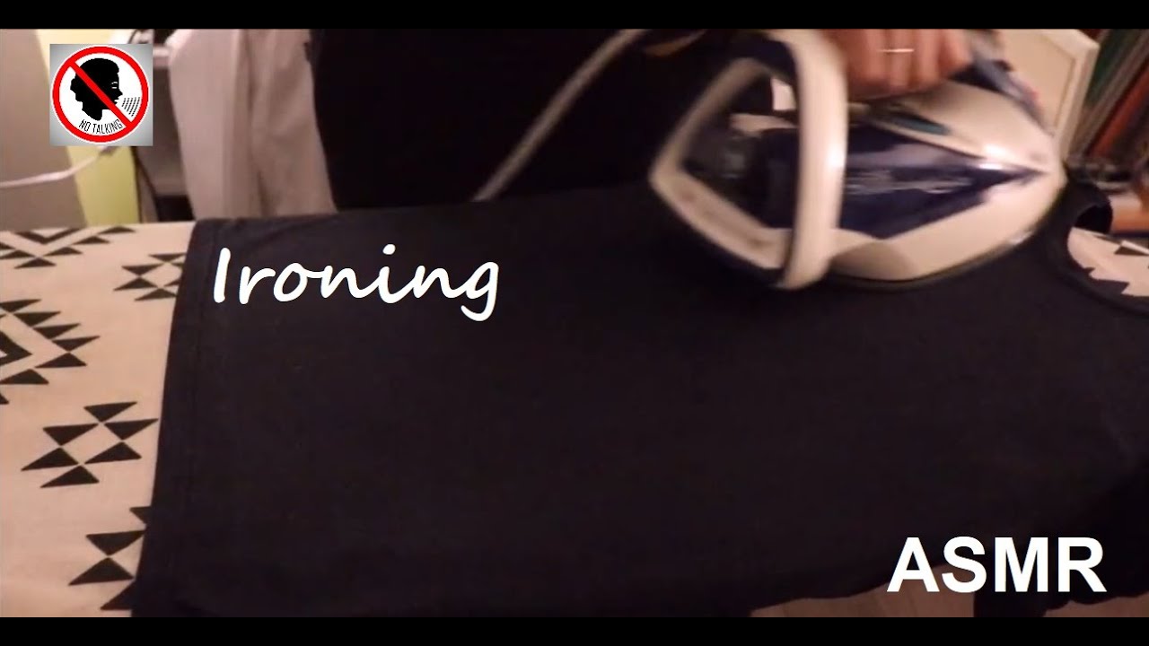 ASMR - Ironing (no talking)