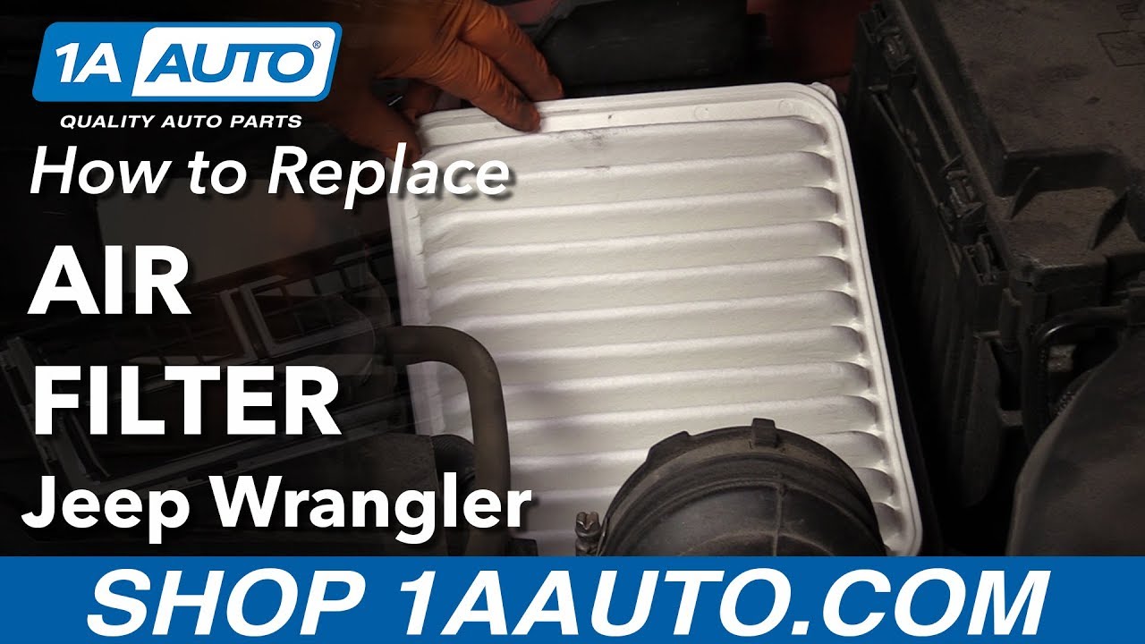 How to Change Air Filter 06-18 Jeep Wrangler