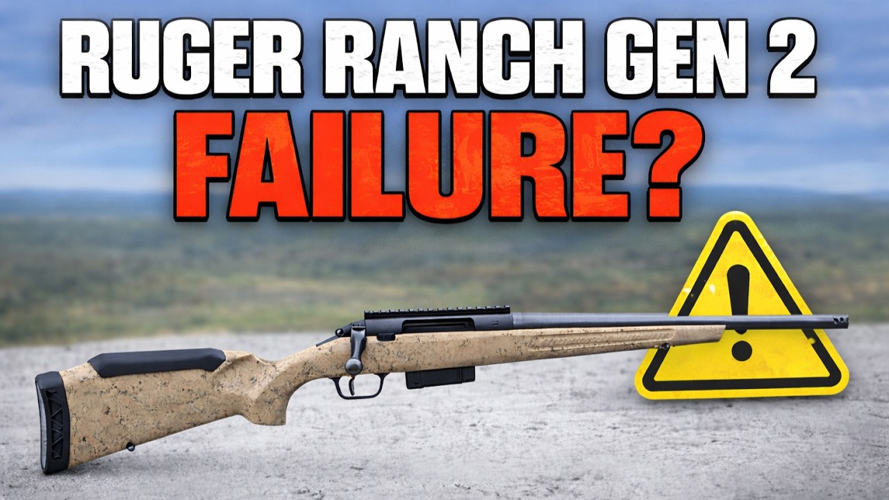 Пистолет Ruger Ranch Gen 2 | Огромное разочарование (вот почему)