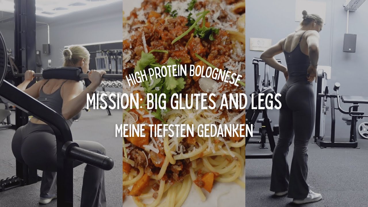 back on track | mein training für einen großen po und muskulöse beine | meine mindset veränderung