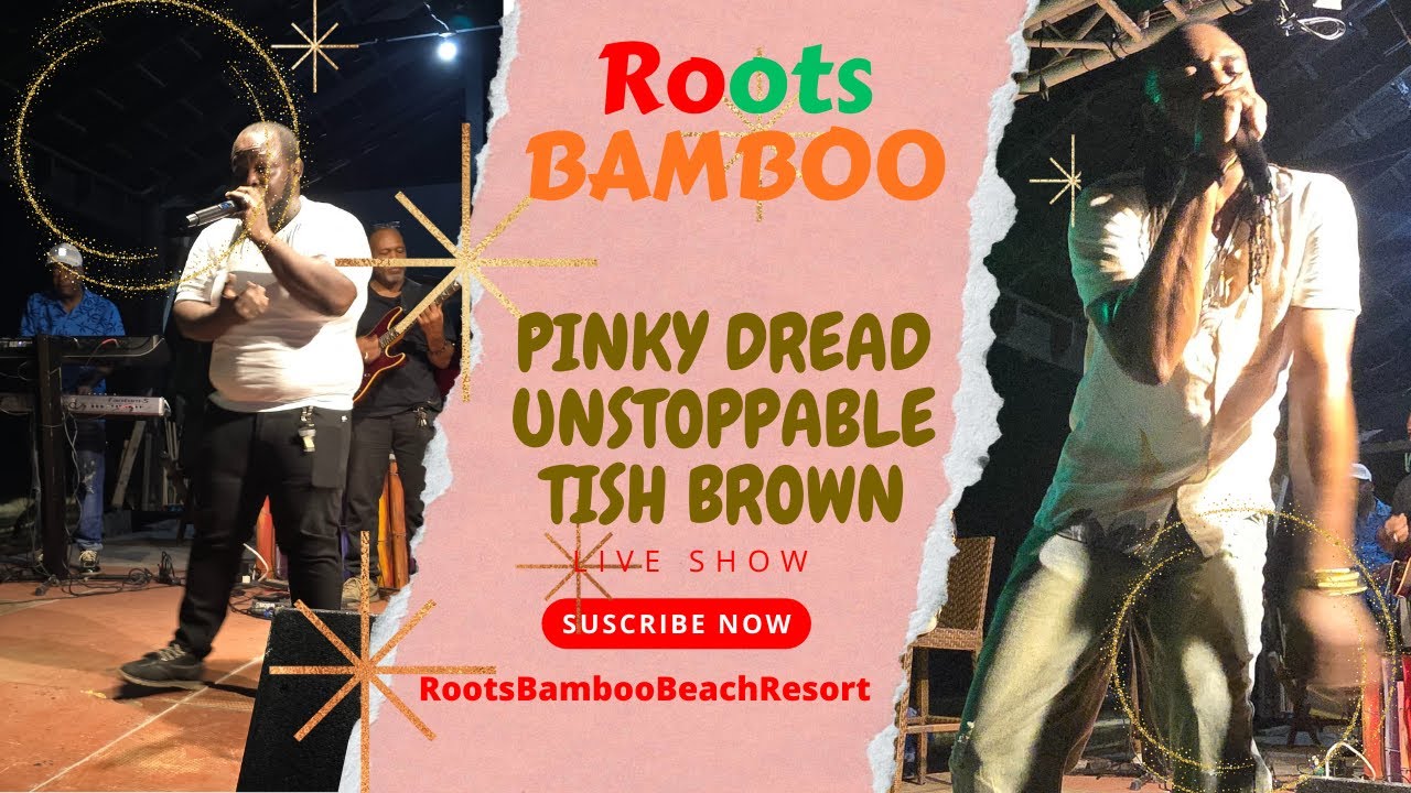 Pinky Dread, Unstoppable & Tish Brown Live at Roots Bamboo 🔥