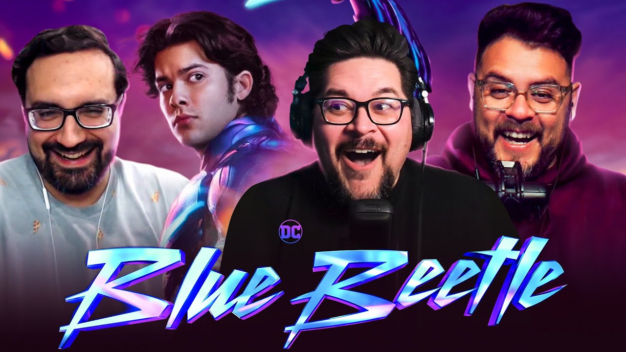 BLUE BEETLE (2023) IS HILARIOUS AND HEROIC! Movie Reaction • First Time Watching • DC Universe